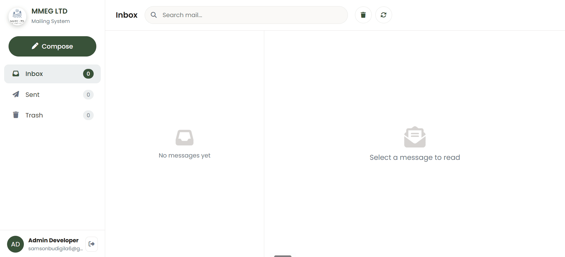 MMEG Mailing System
